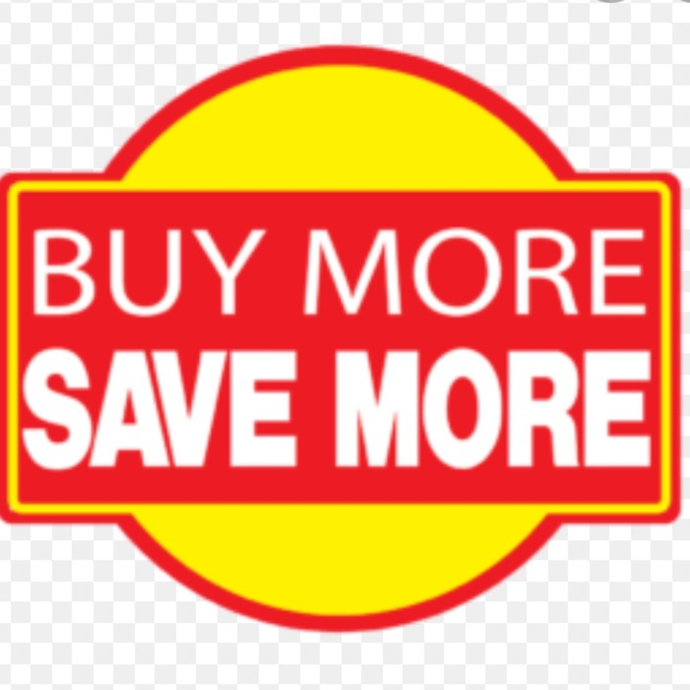 The more you buy the more you save